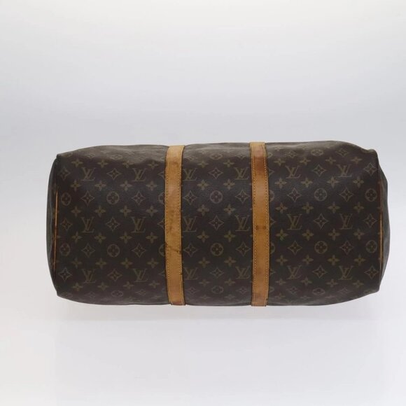 LOUIS VUITTON Monogram Keepall 50 Boston Bag M41426 LV Auth 113425 - Picture 7 of 16